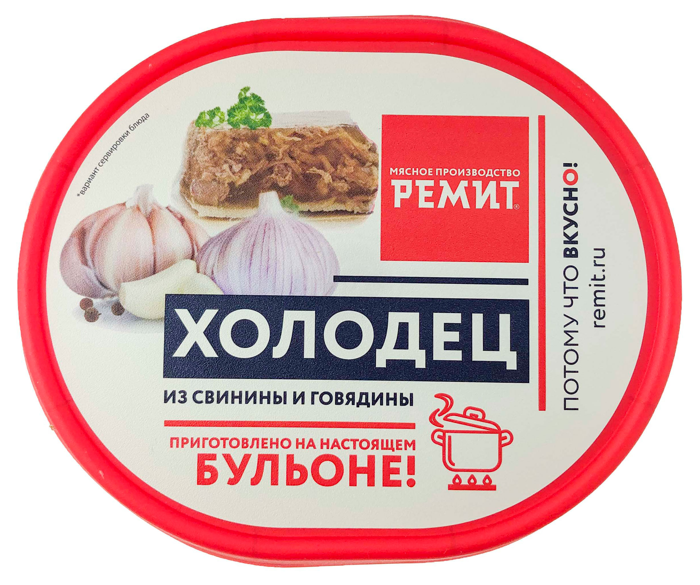 Холодец Ремит из свинины и говядины, 400 г