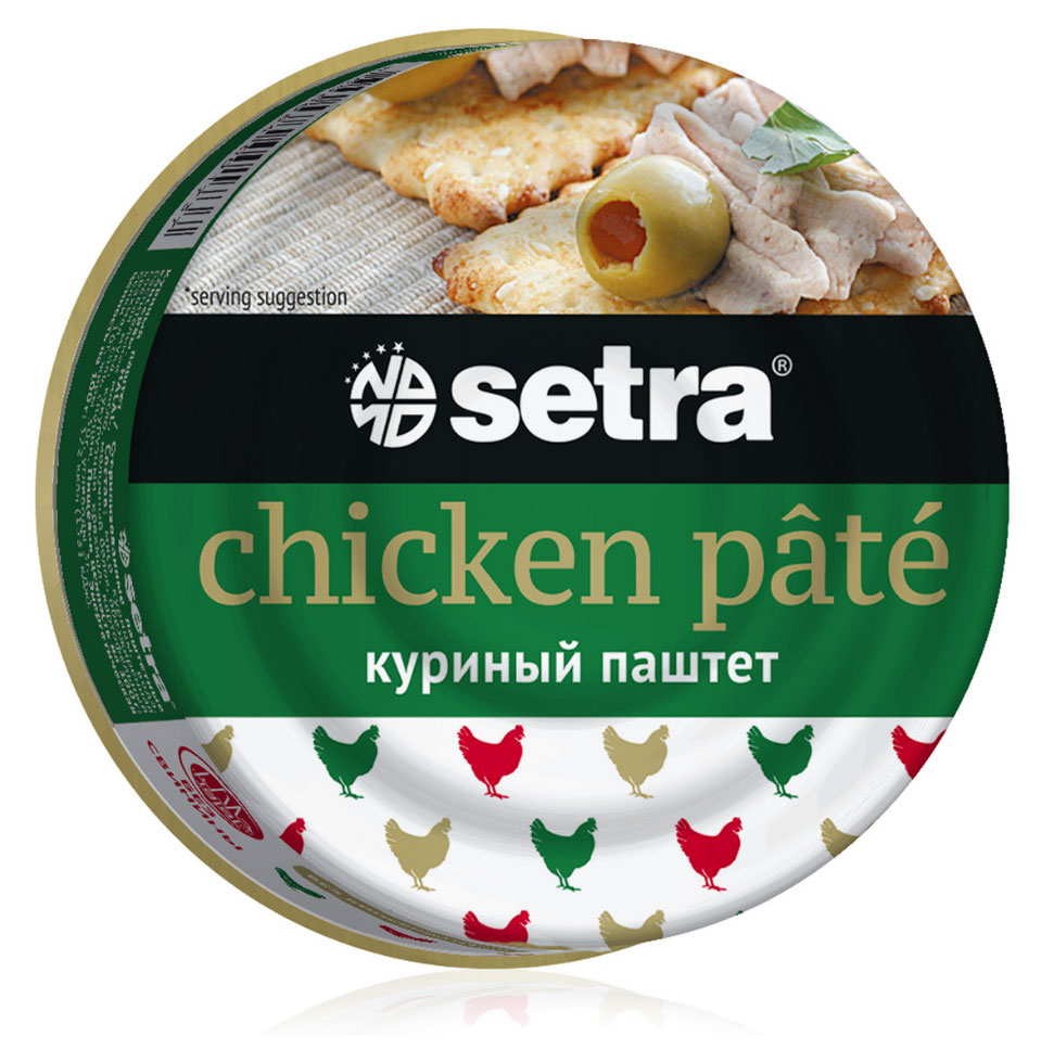 Паштет куриный Setra Сербия, 100 г