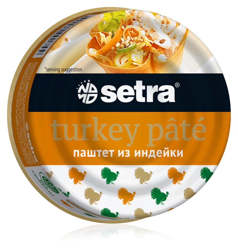 Паштет из индейки Setra Сербия, 100 г