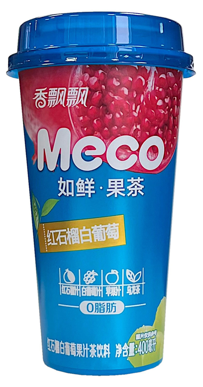Чай фруктовый Meco со вкусом граната и винограда Киш миш, 400 мл