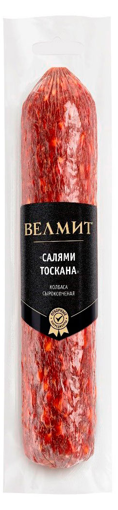 Колбаса сырокопченая Велмит Салями Тоскана, ~ 300 г