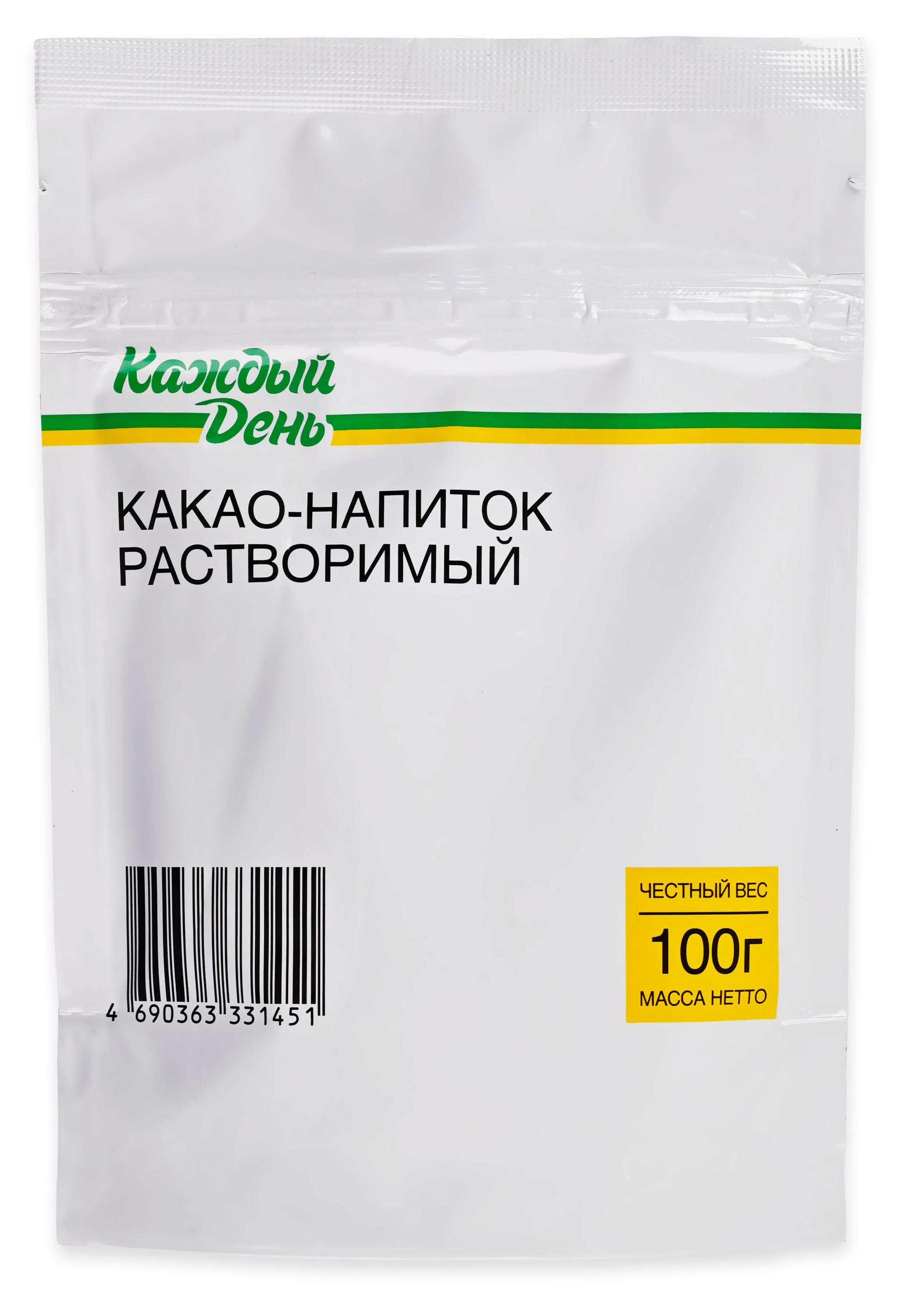 Какао-напиток растворимый Каждый день, 100 г