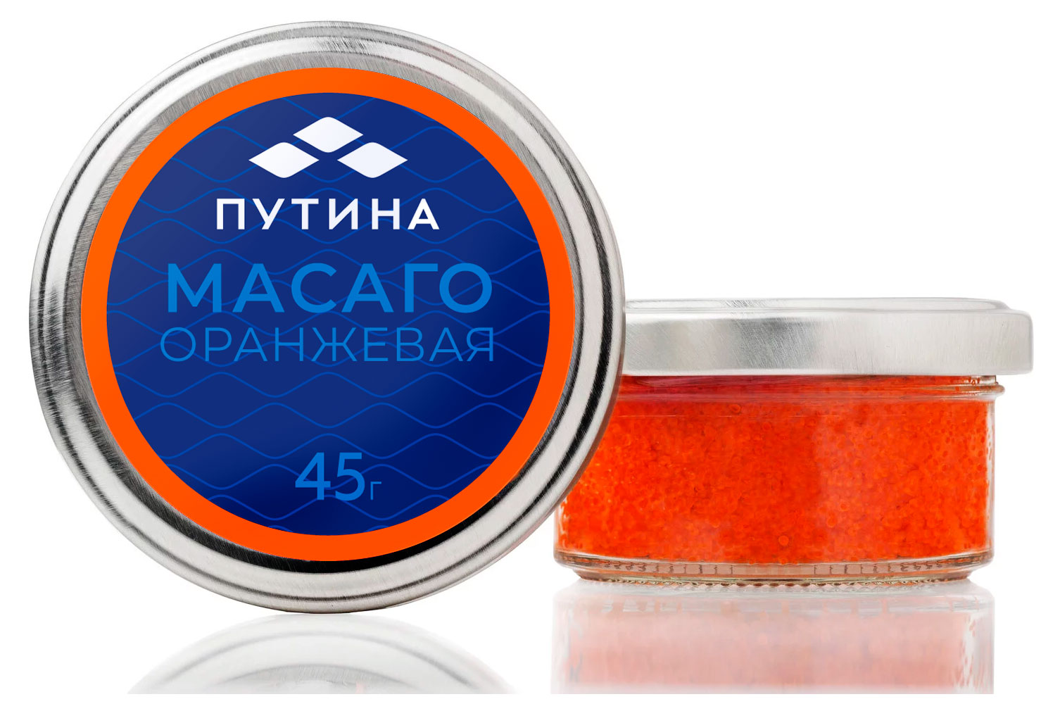 Икра масаго Путина оранжевая, 45 г