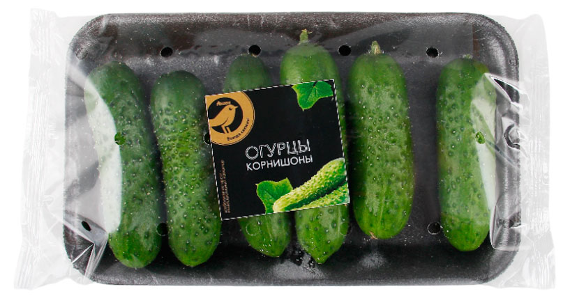 Огурцы АШАН Золотая птица корнишоны
