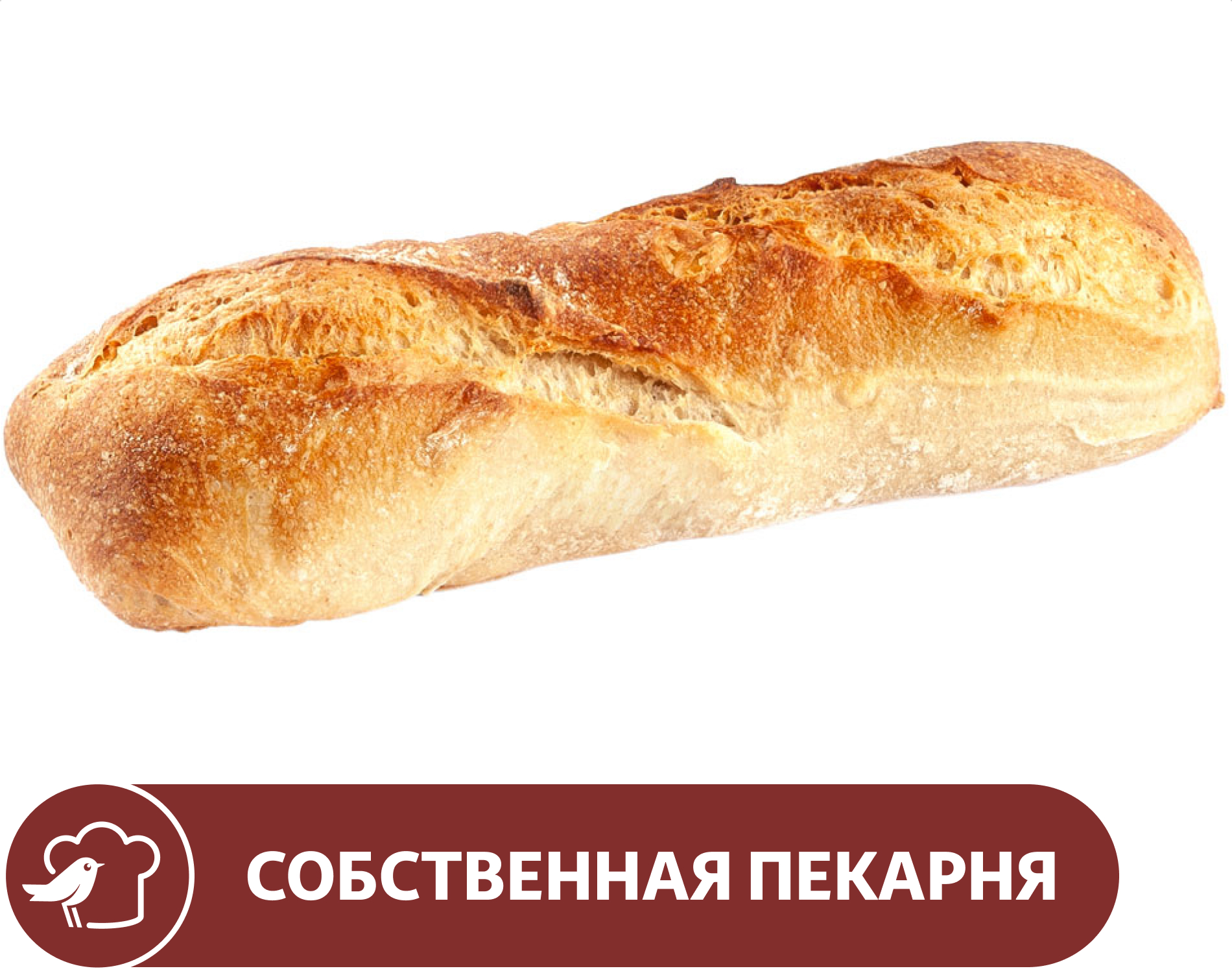 Мини-багет АШАН Гурман, 125 г