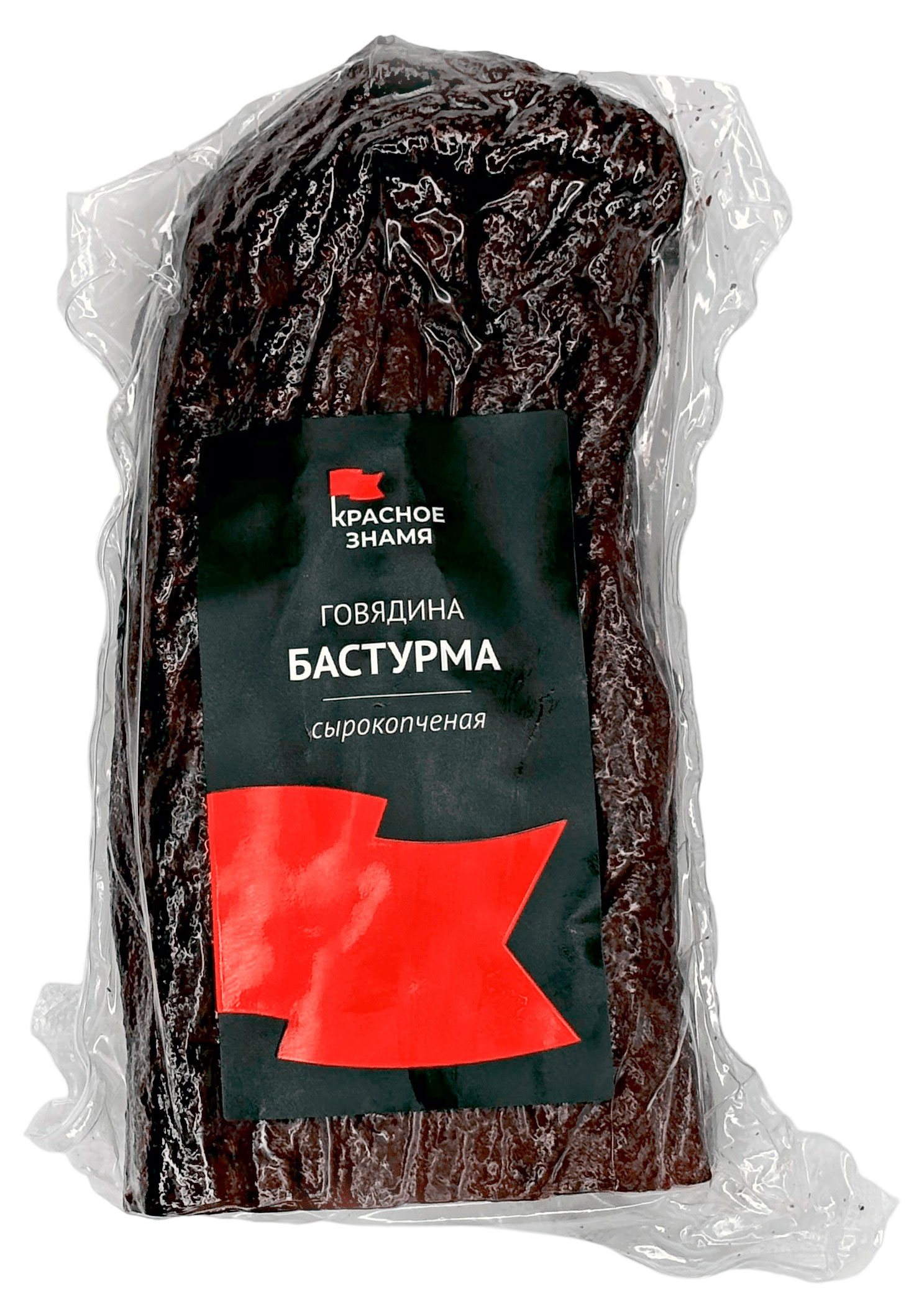 Копченое мясо Говядина сырокопченая Красное знамя Бастурма ~ 350 г