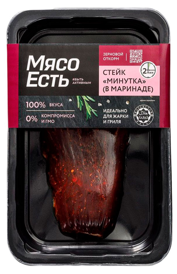 Стейк Мясо Есть Минутка в маринаде охлажденный, 150 г