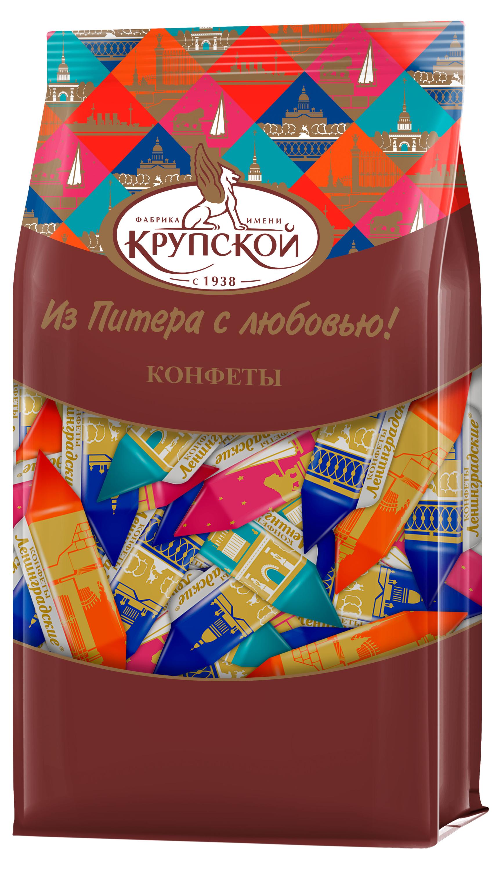 Конфеты Фабрика имени Крупской Ленинградские, 200 г