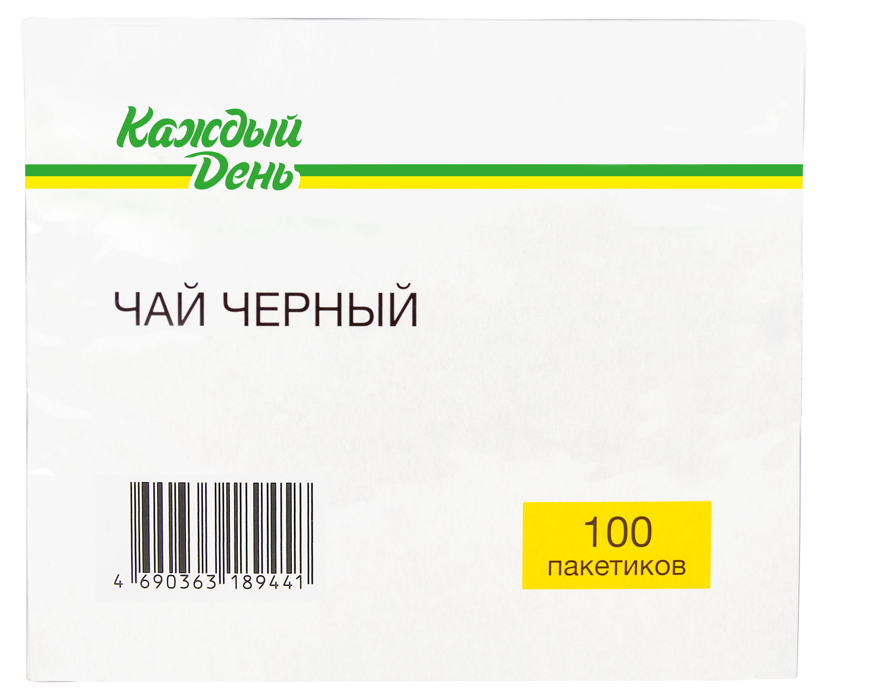 Чай черный Каждый день пакетированный, 100х1,5 г