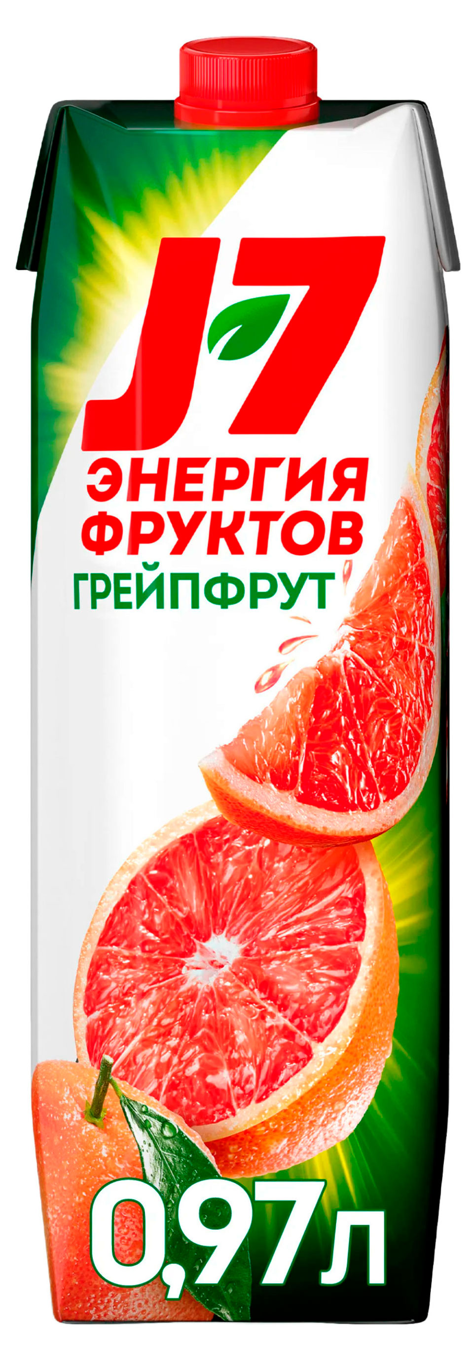 Нектар грейпфрутовый J7 с мякотью, 970 мл