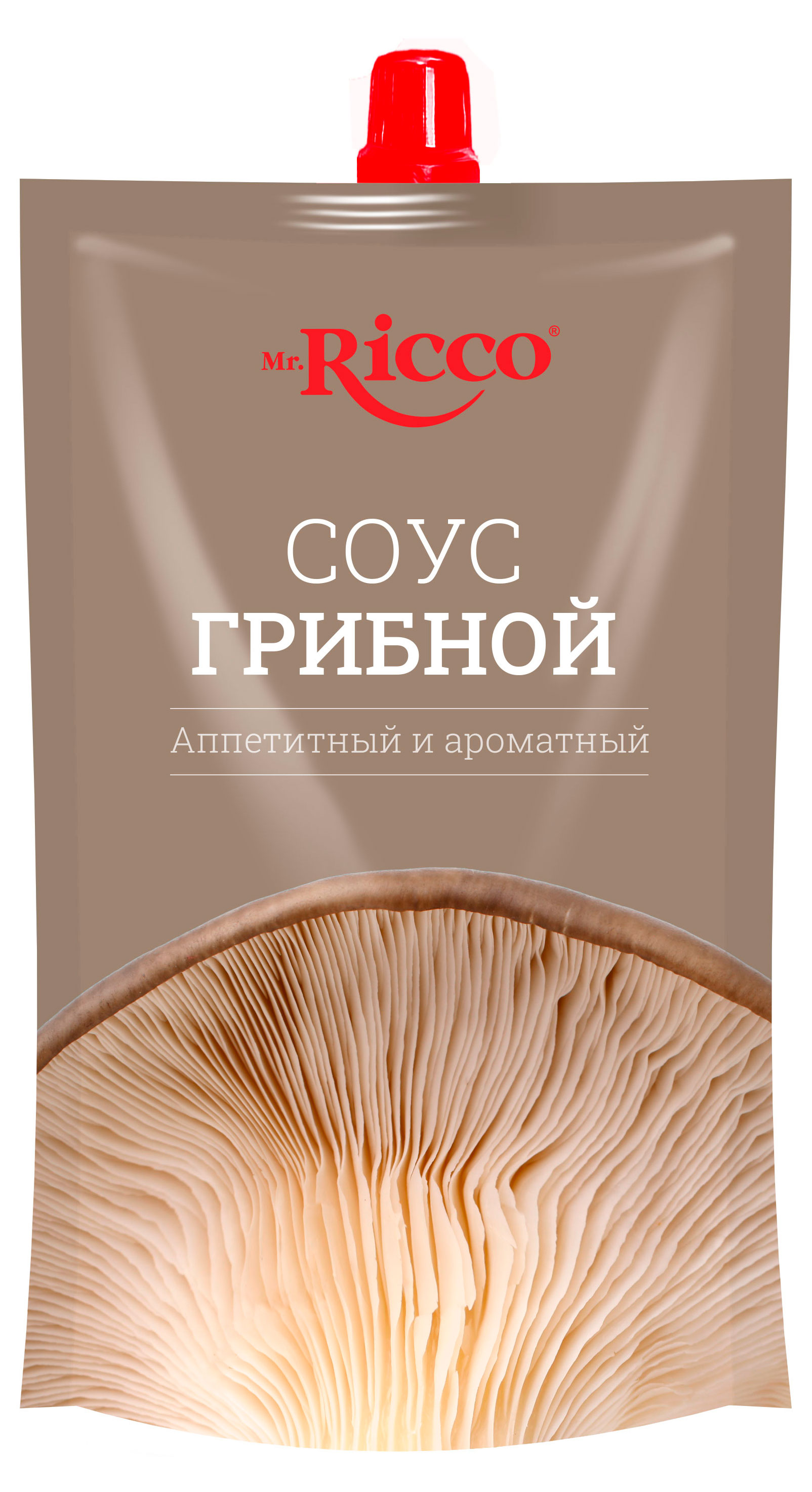 Соус кулинарный майонезный кулинарный Mr.Ricco грибной на основе растительных масел 35% охлажденный, 210 г