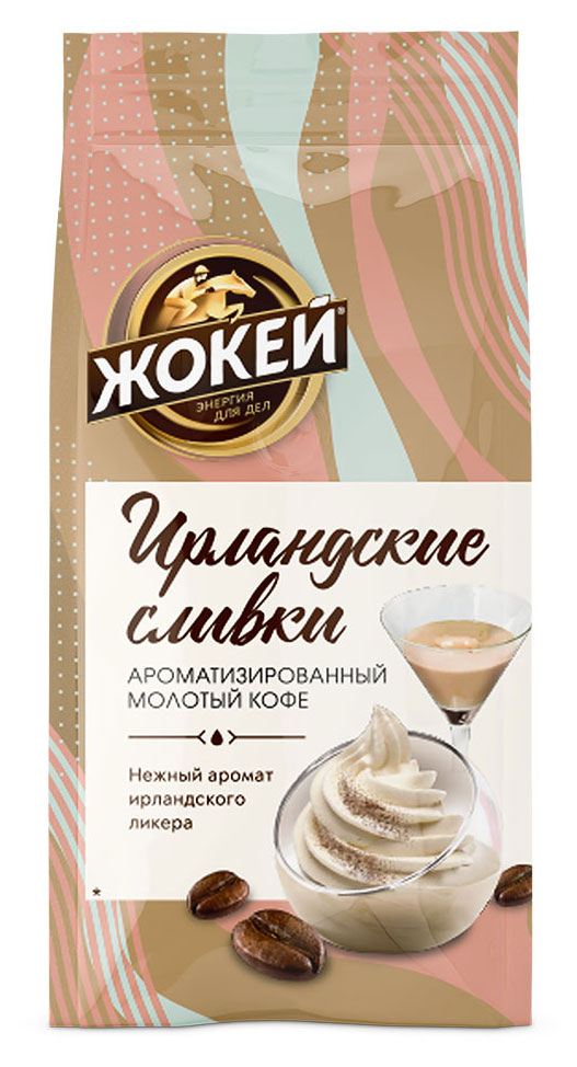 Кофе молотый Жокей Ирландские сливки, 150 г