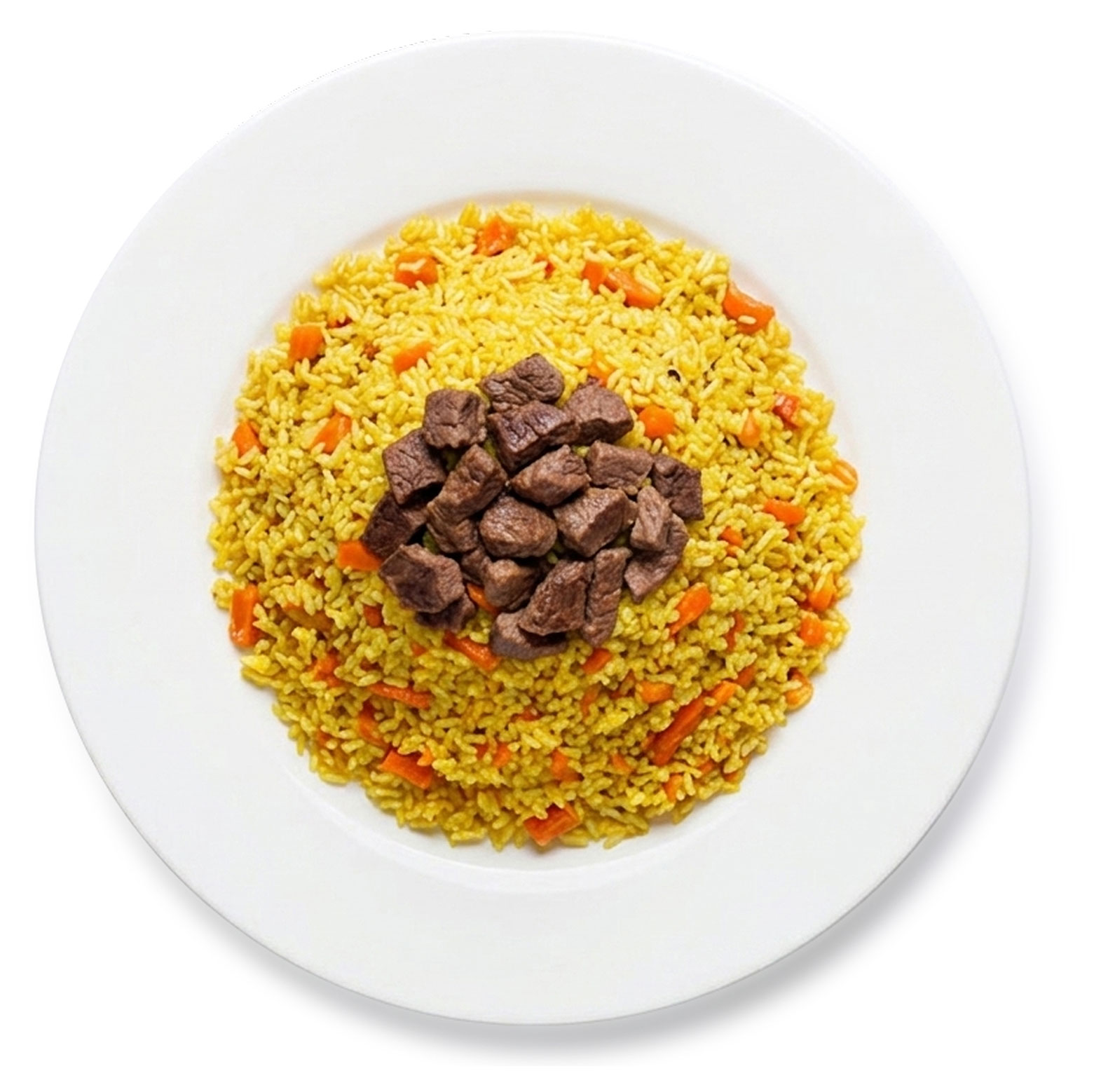 Плов с говядиной, вес