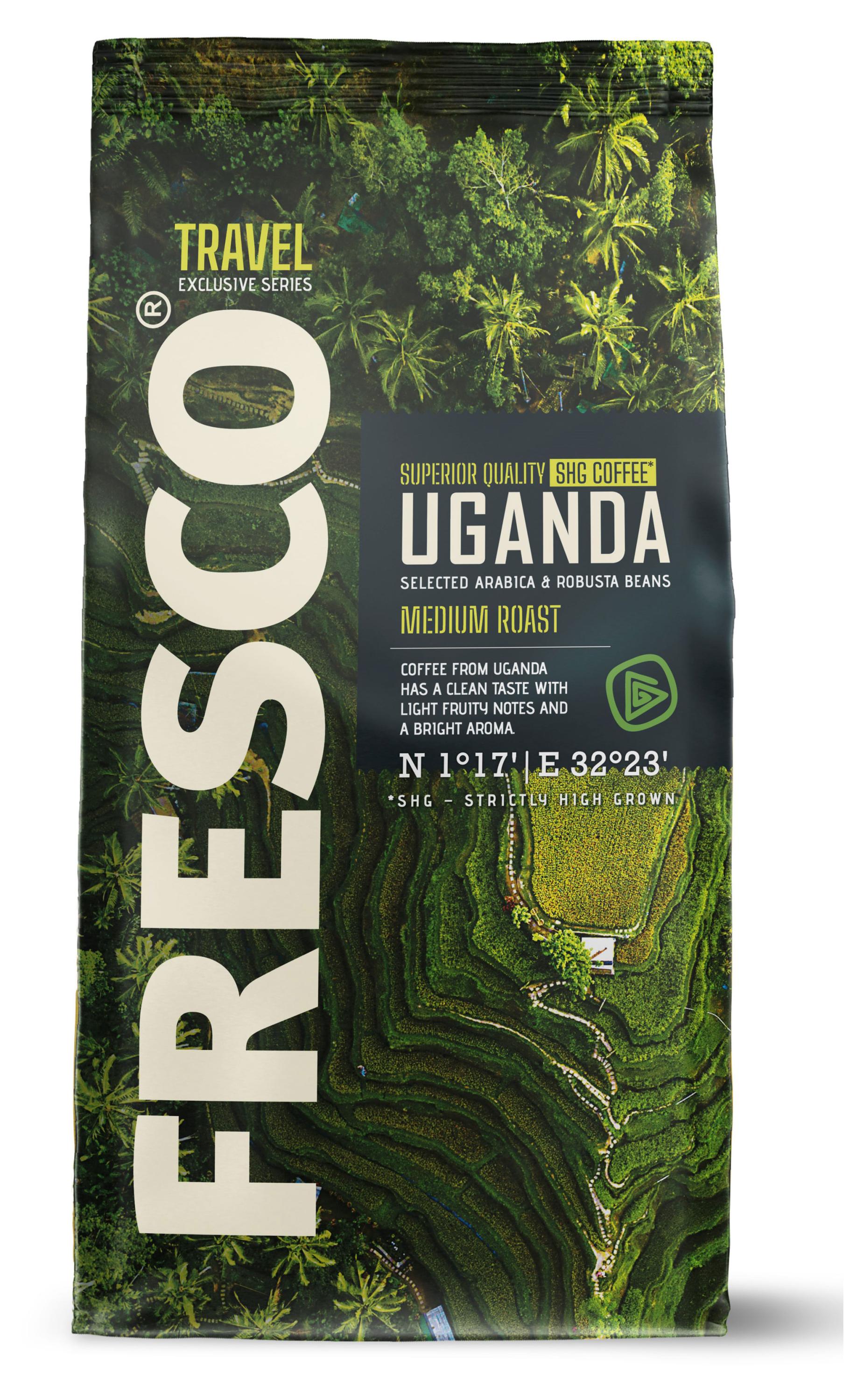 Кофе зерновой Fresco Uganda, 900 г
