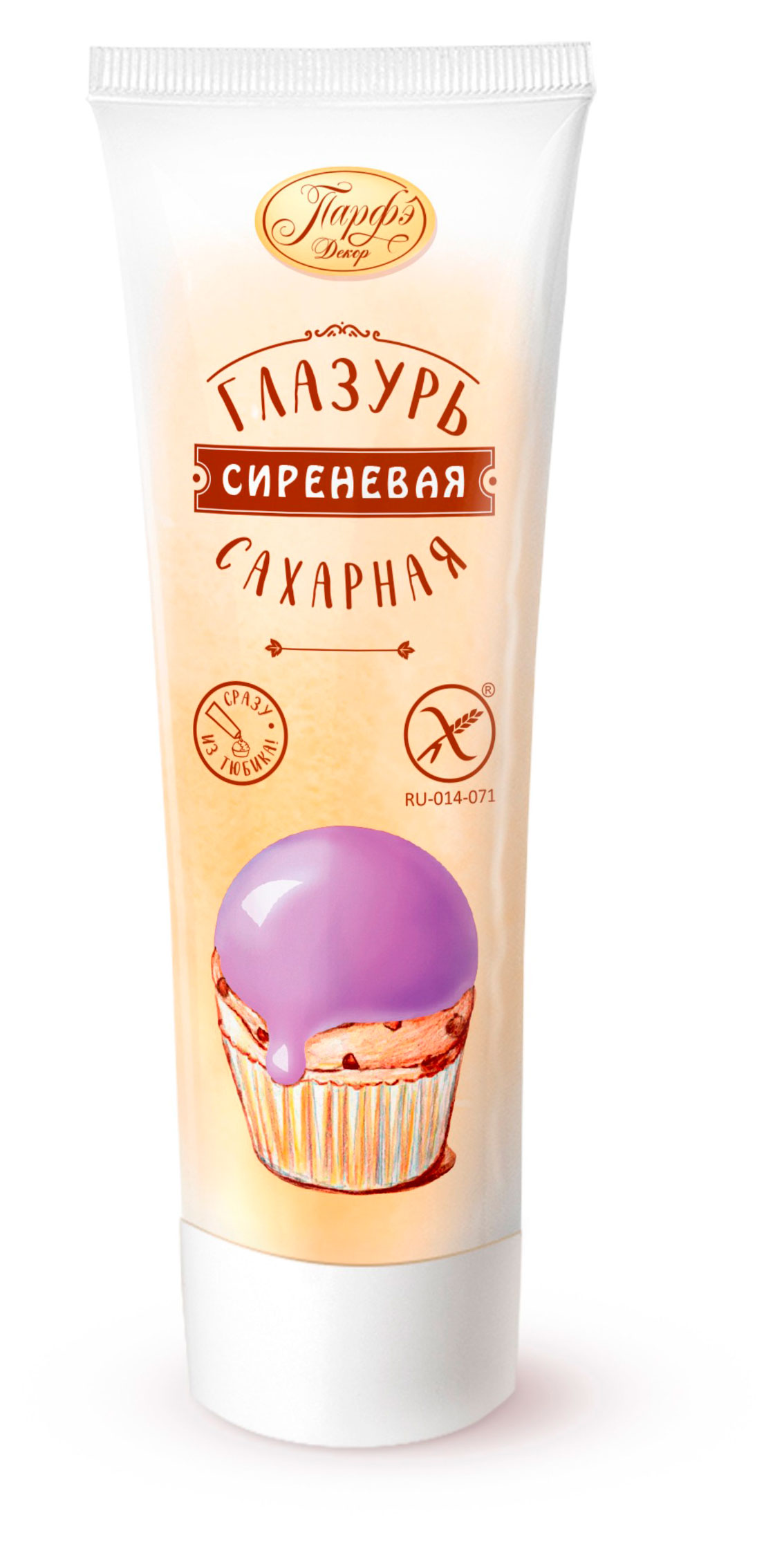 Глазурь сахарная Парфэ сиреневая, 120 г