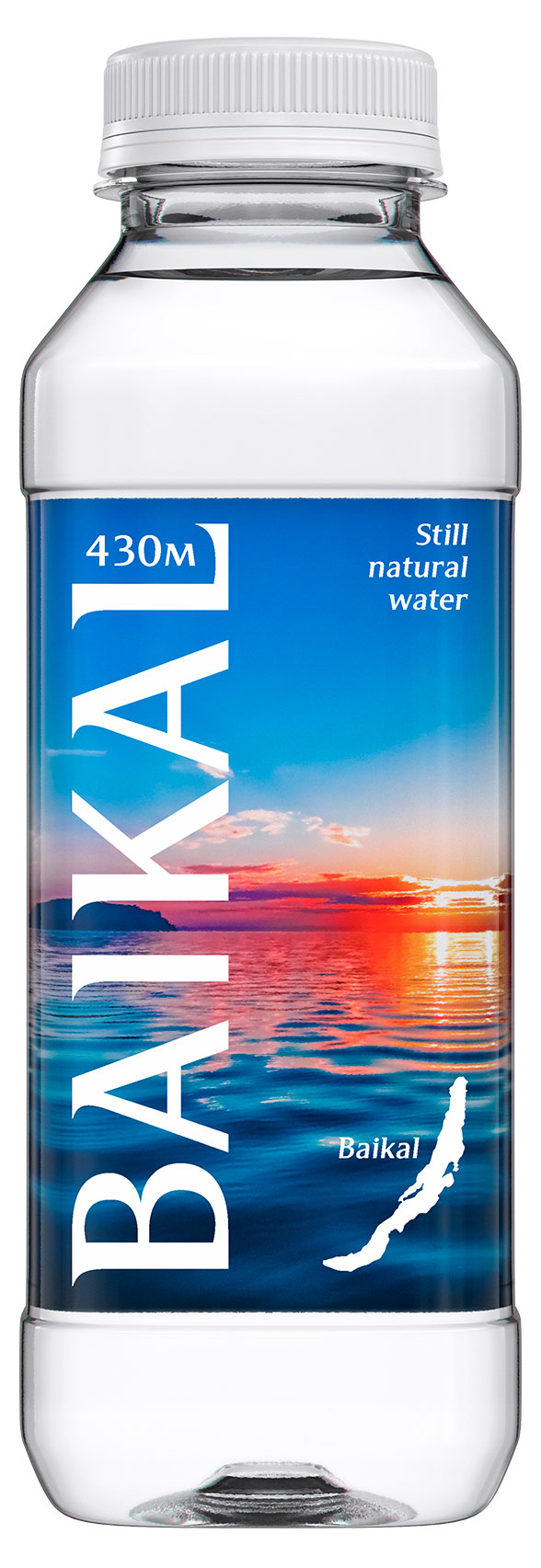 Вода питьевая BAIKAL430 Байкальская глубинная негазированная, 450 мл