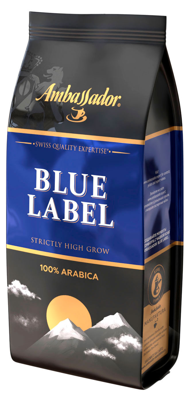 Кофе молотый Ambassador Blue Label, 200 г