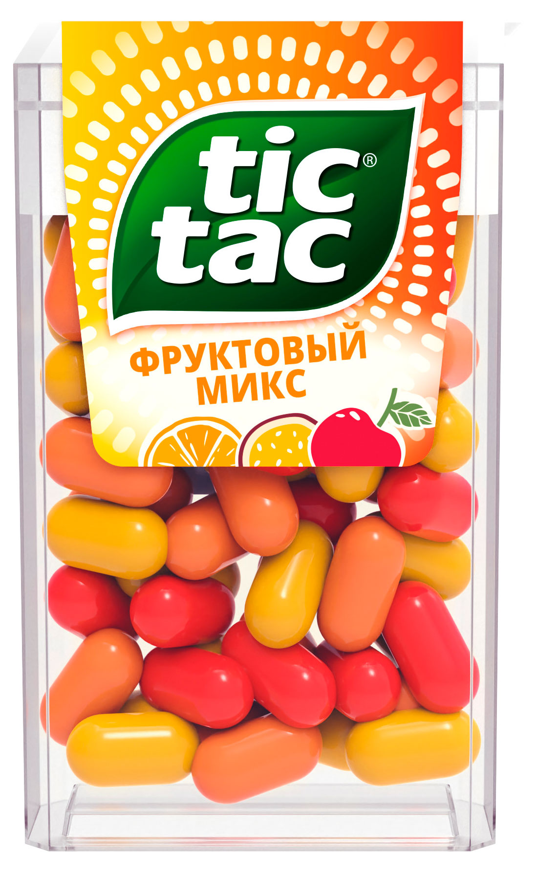 Драже освежающее Tic Tac Фруктовый микс Ирландия, 16 г