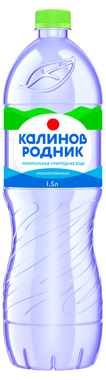 Вода Калинов Родник минеральная негазированная, 1,5 л
