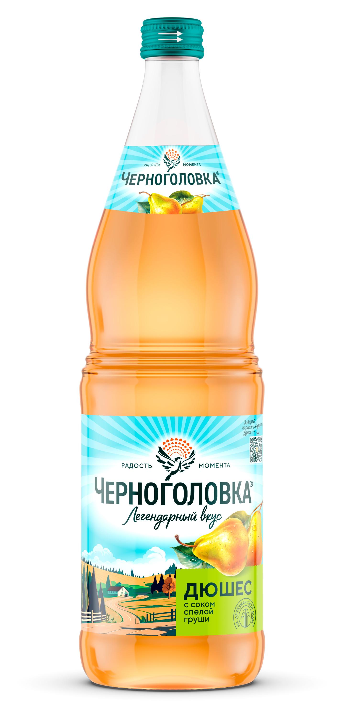 Напиток газированный Черноголовка Дюшес, 1 л