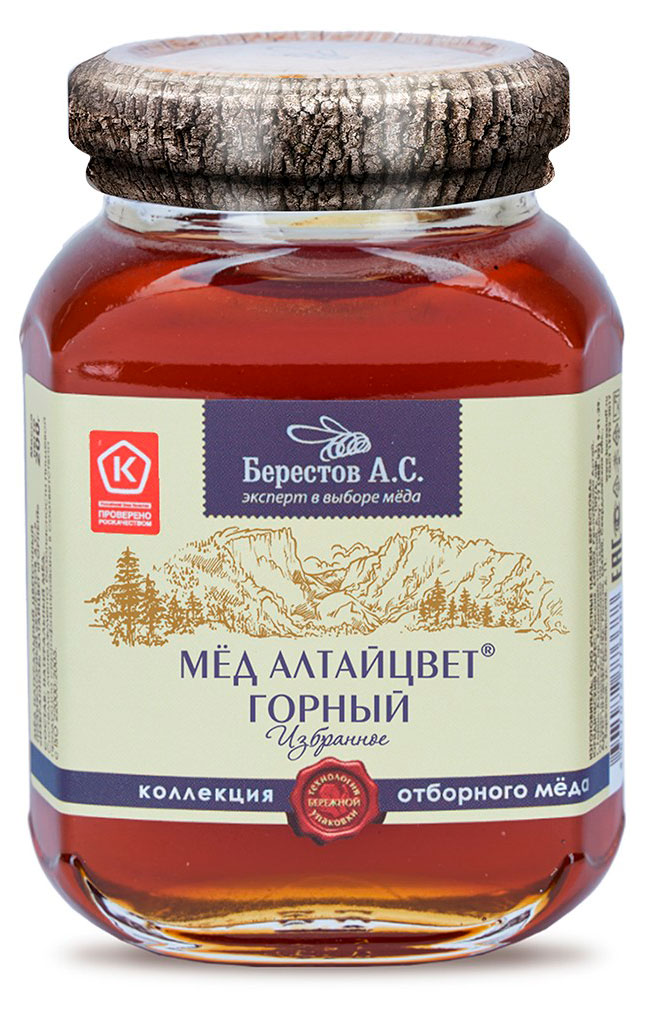 Мед Берестов А.С. Горный избранное, 200 г