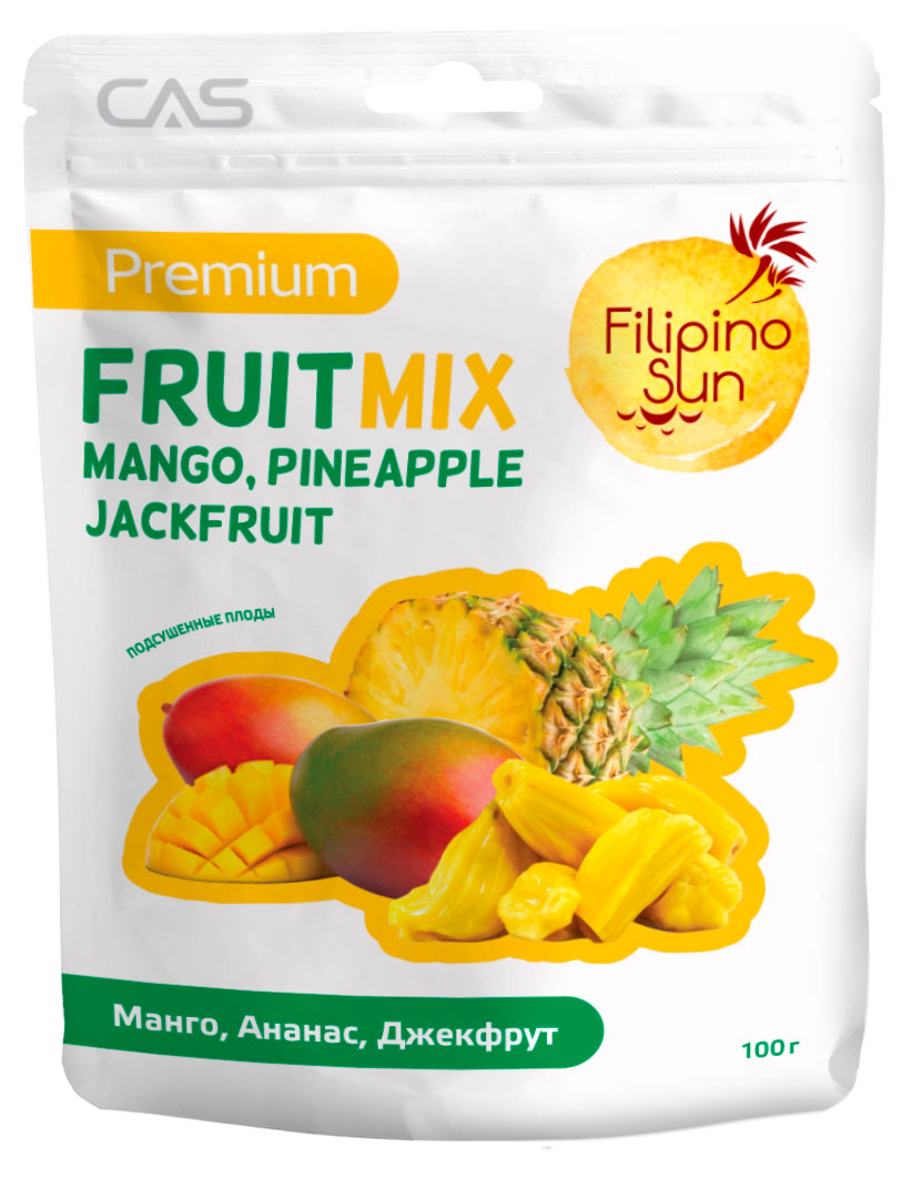 Фруктовый микс Filipino Sun сушеный, 100 г