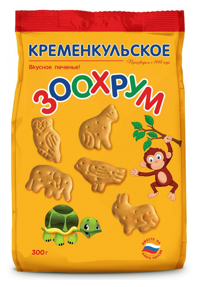 Печенье Кременкульское Зоохрум, 300 г