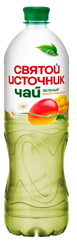 Чай зеленый холодный Святой Источник Манго-ромашка, 1 л