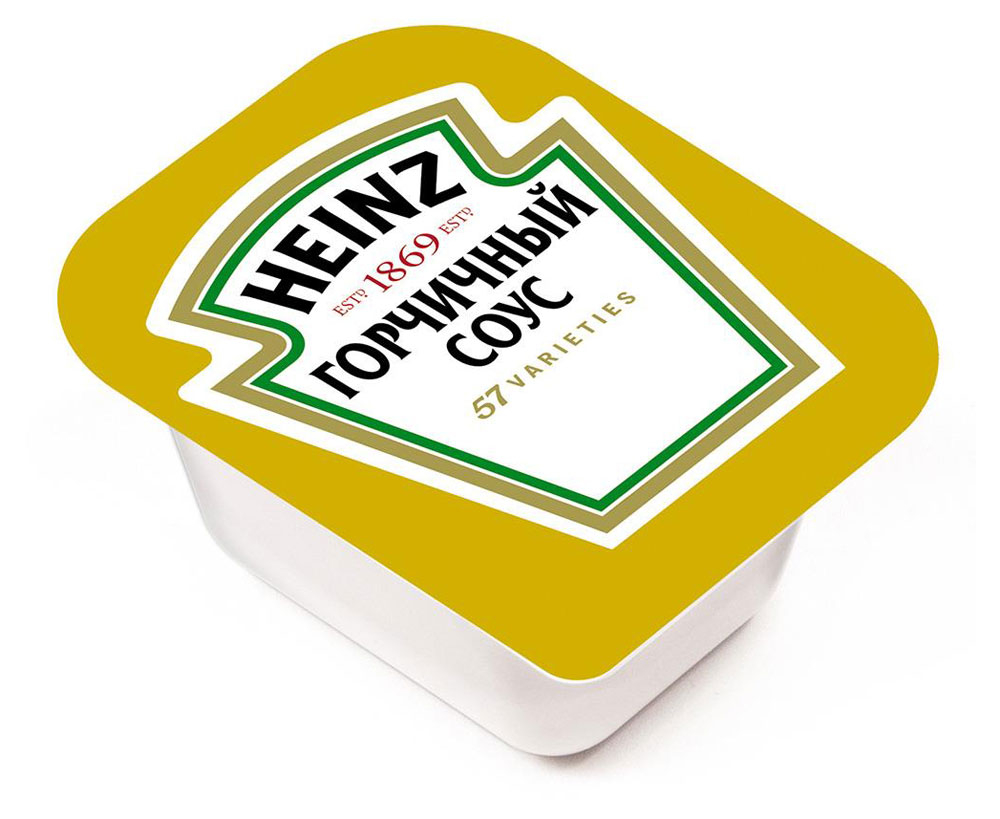 Соус Heinz Горчичный, 25 мл