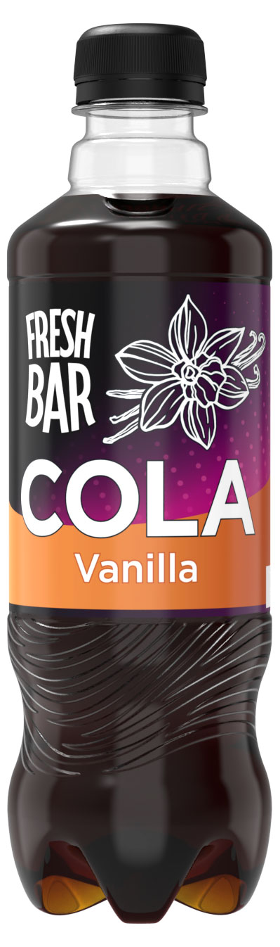 Напиток газированный Fresh Bar Cola Vanilla, 480 мл