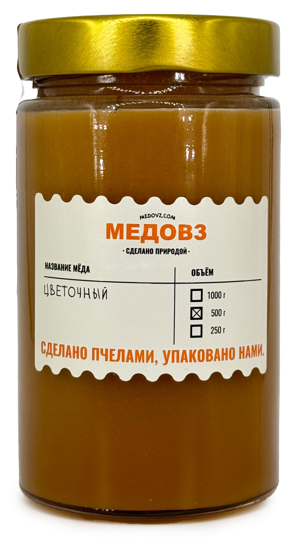 Мед Медовз башкирский цветочный, 500 г