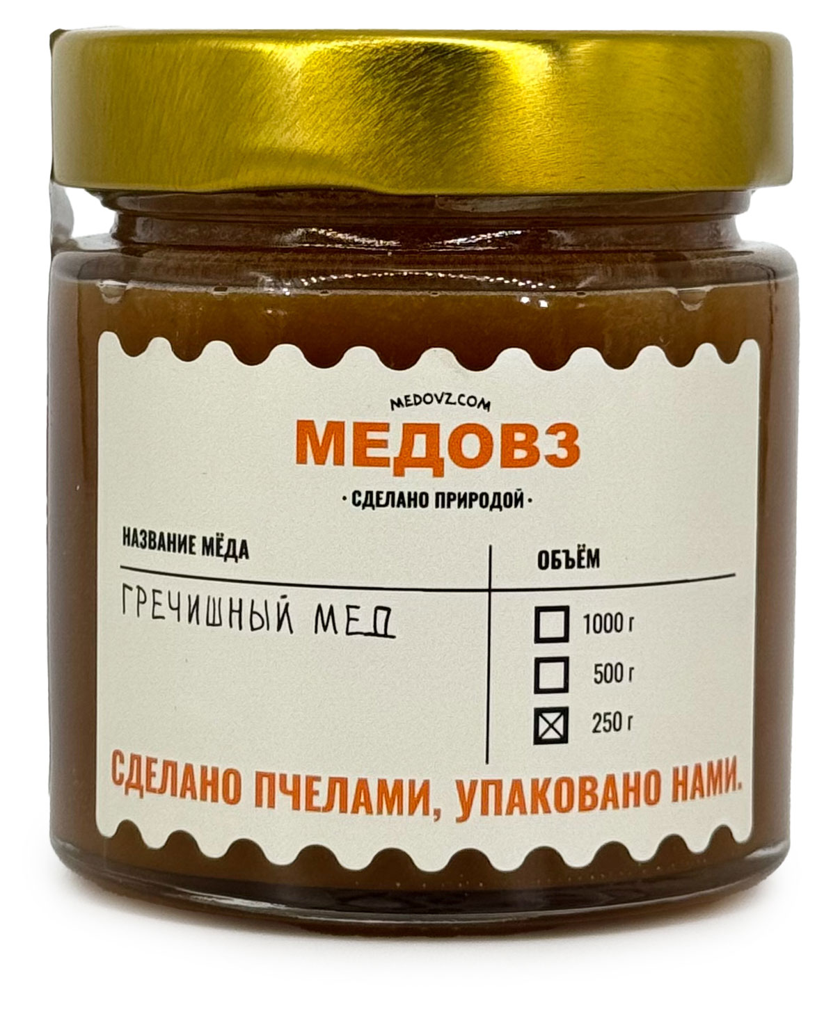Мед Медовз башкирский гречишный, 250 г