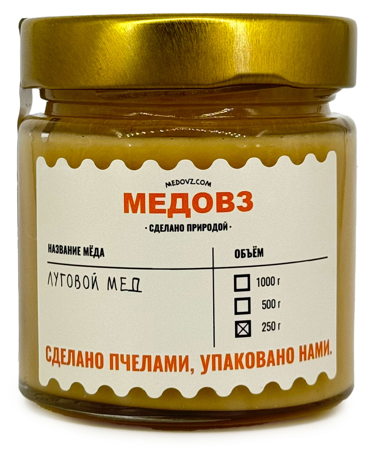 Мед Медовз башкирский луговой, 250 г