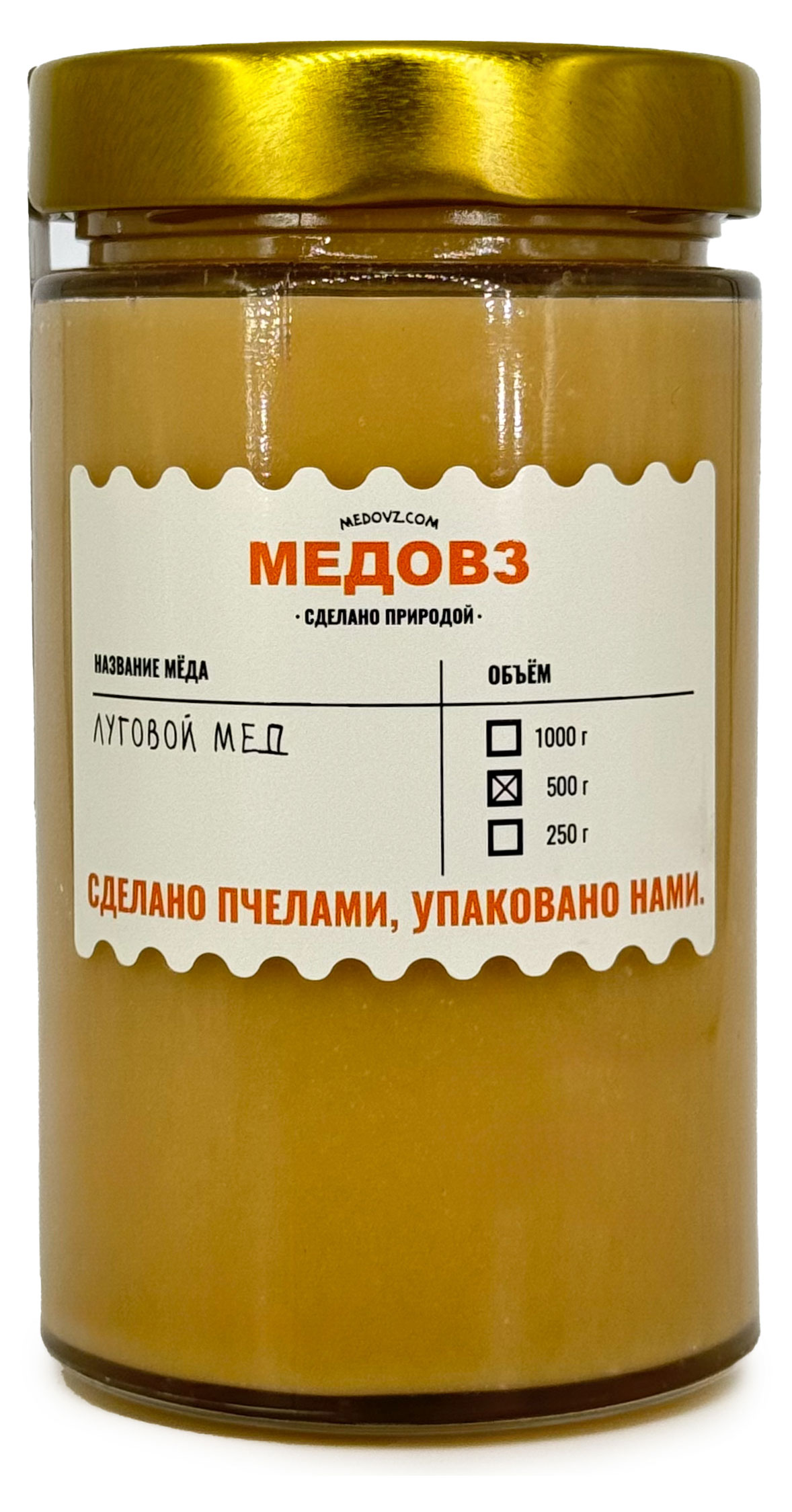 Мед Медовз башкирский луговой, 500 г