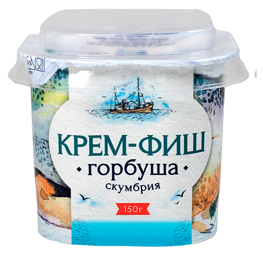 Паста рыбная Европром Крем Фиш горбуша-Скумбрия, 150г