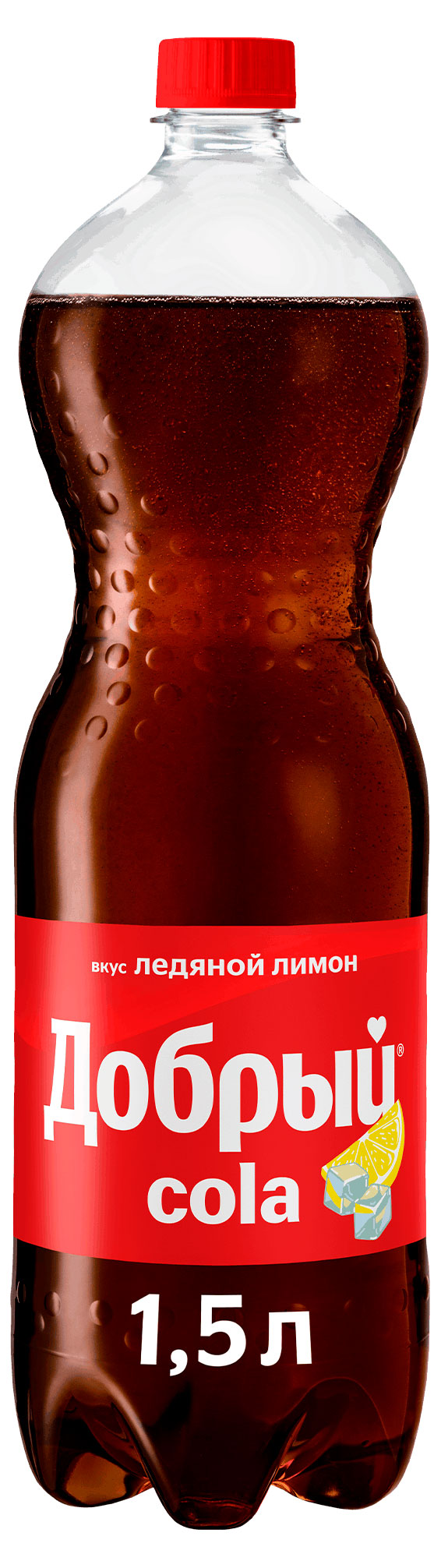 Напиток газированный Добрый Cola Ледяной лимон, 1,5 л
