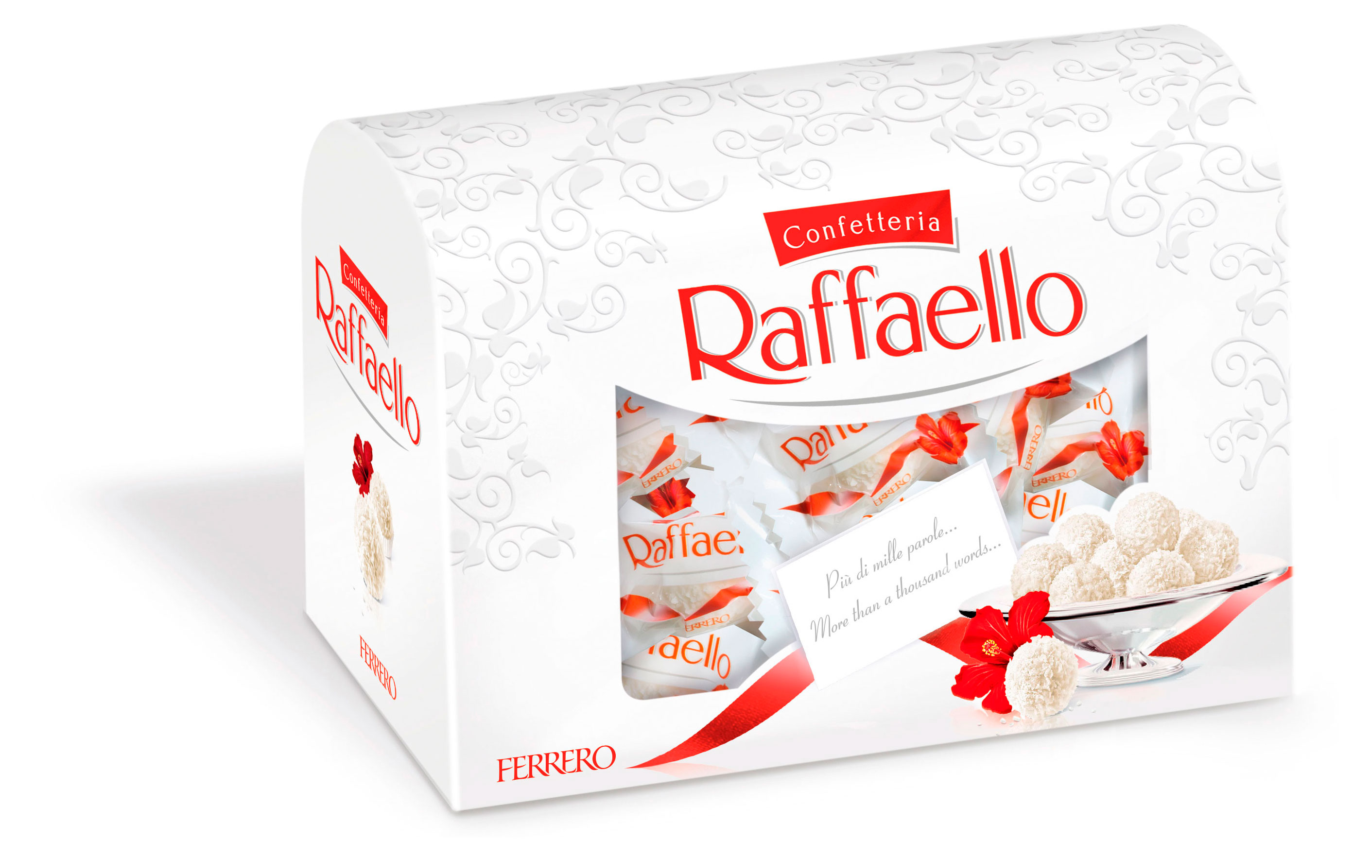 Конфеты RAFFAELLO с цельным миндальным орехом в кокосовой обсыпке сундук, 240 г