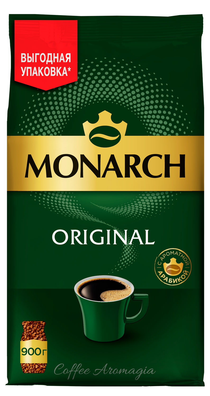 Кофе растворимый MONARCH Original, 900 г