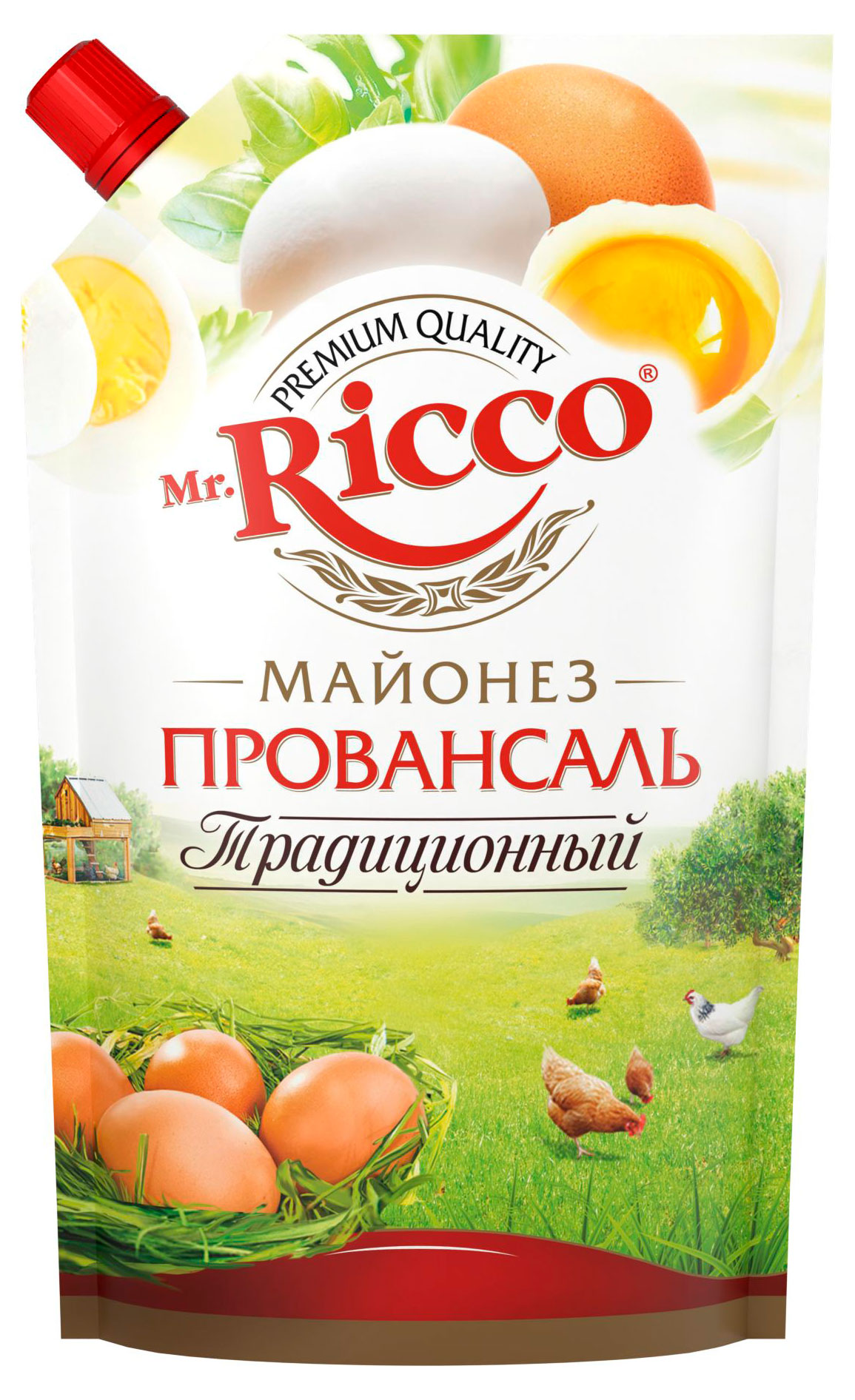 Майонез Mr. Ricco Провансаль Традиционный 50% охлажденный, 340 г