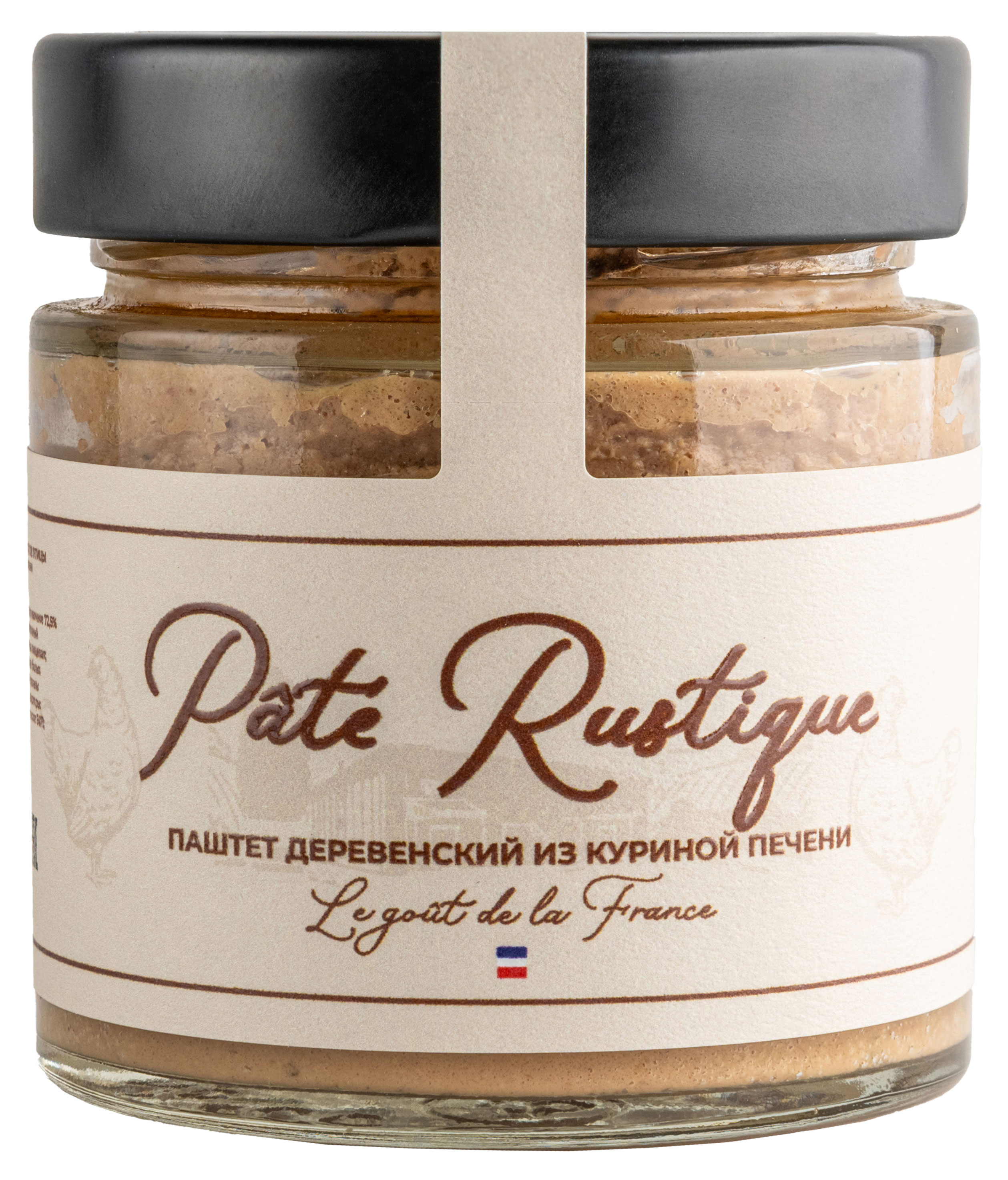 Паштет из куриной печени Карнеззо Деревенский патэ охлажденный, 160 г