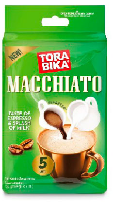 Кофейный напиток Torabika Macchiato Индонезия, 5х25 г