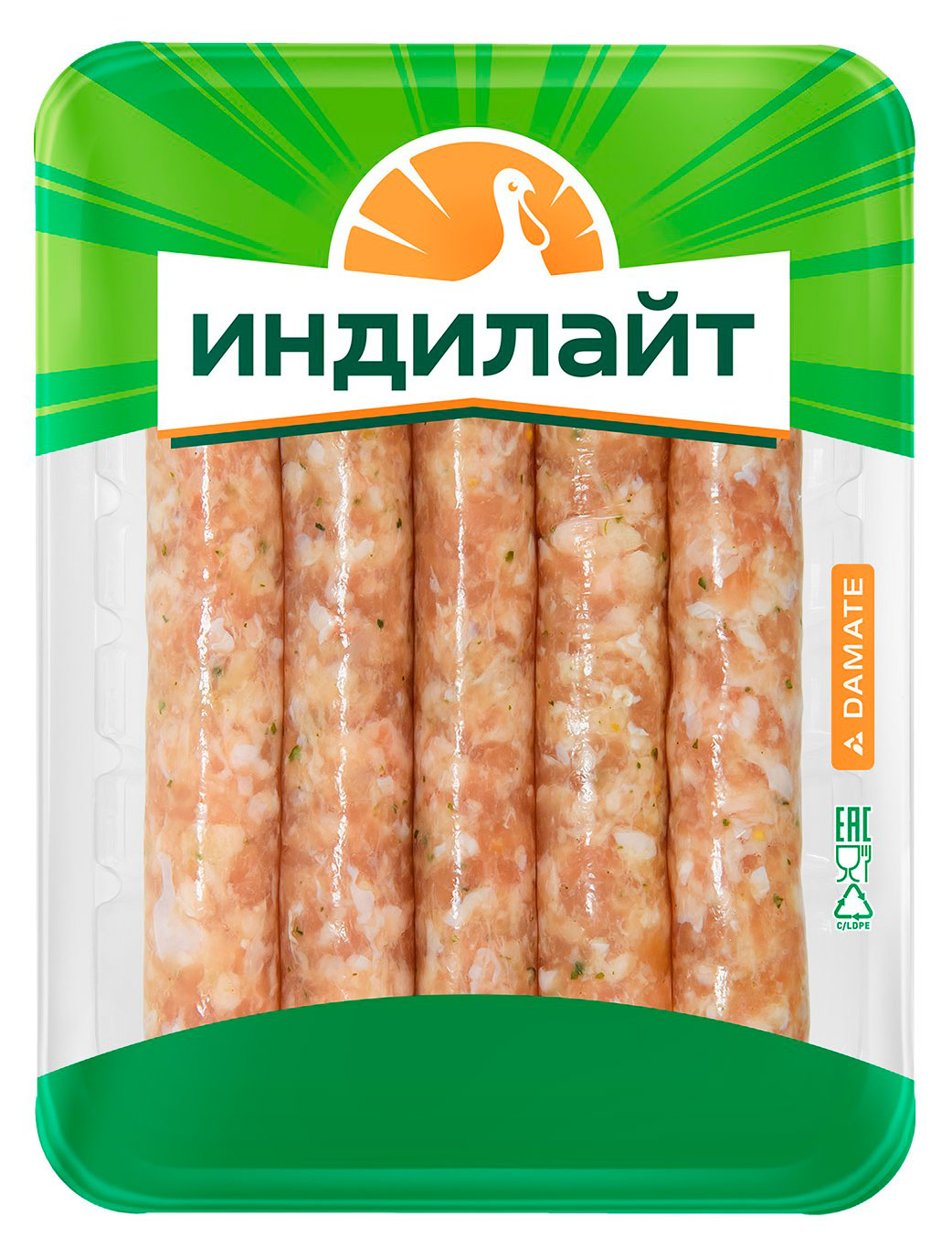 Колбаски из индейки ИндиЛайт Барбекю охлажденные, 350 г
