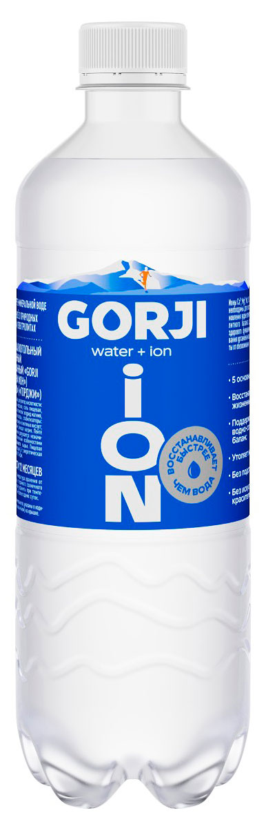 Вода питьевая Gorji Ion с электролитами, 500 мл