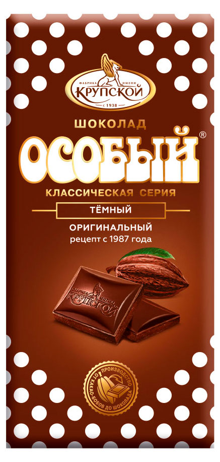 Шоколад темный Особый, 85 г