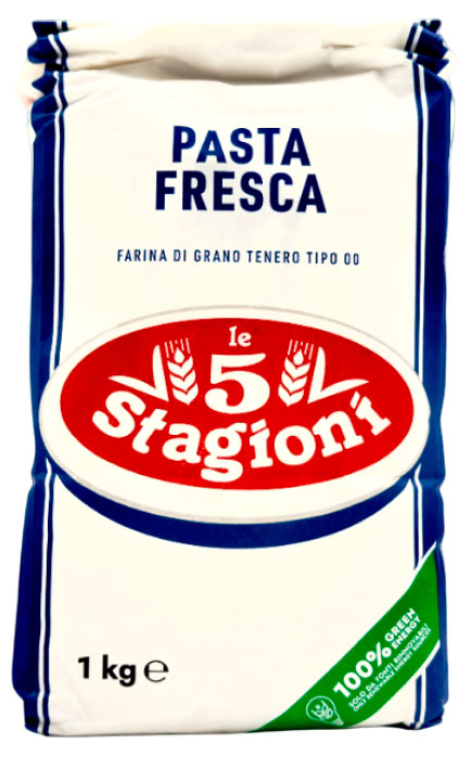 Мука пшеничная Le5 Stagioni Паста фреска мягких сортов пшеницы, 1 кг