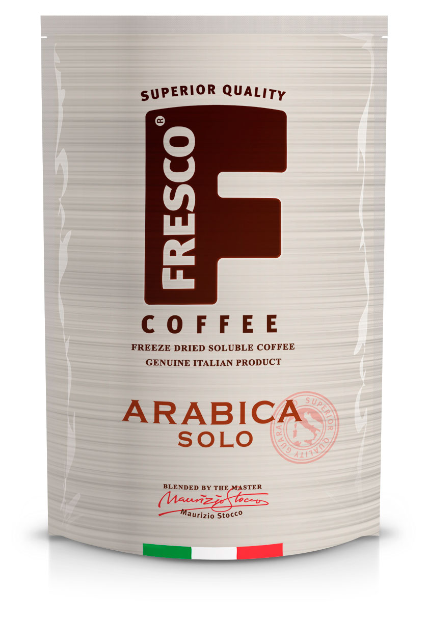 Кофе растворимый Fresco Arabica Solo сублимированный, 190 г
