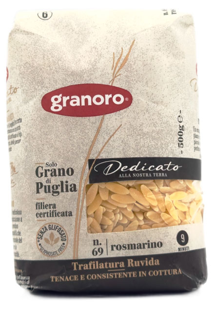 Макаронные изделия Granoro 69 Riso Розмарино Италия, 500 г
