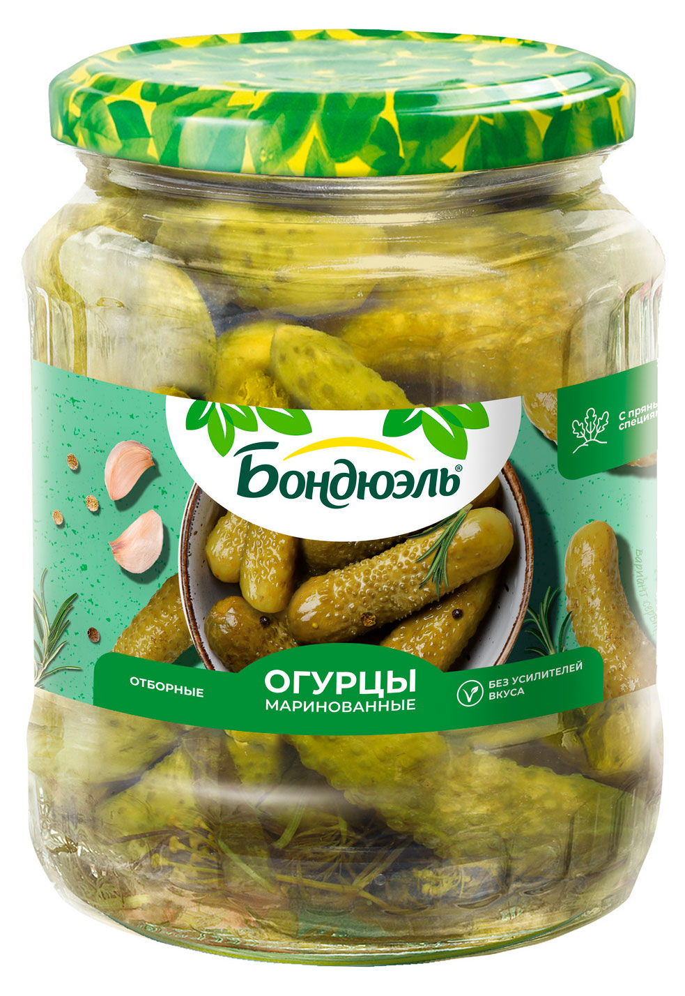 Огурцы маринованные Бондюэль, 540 г