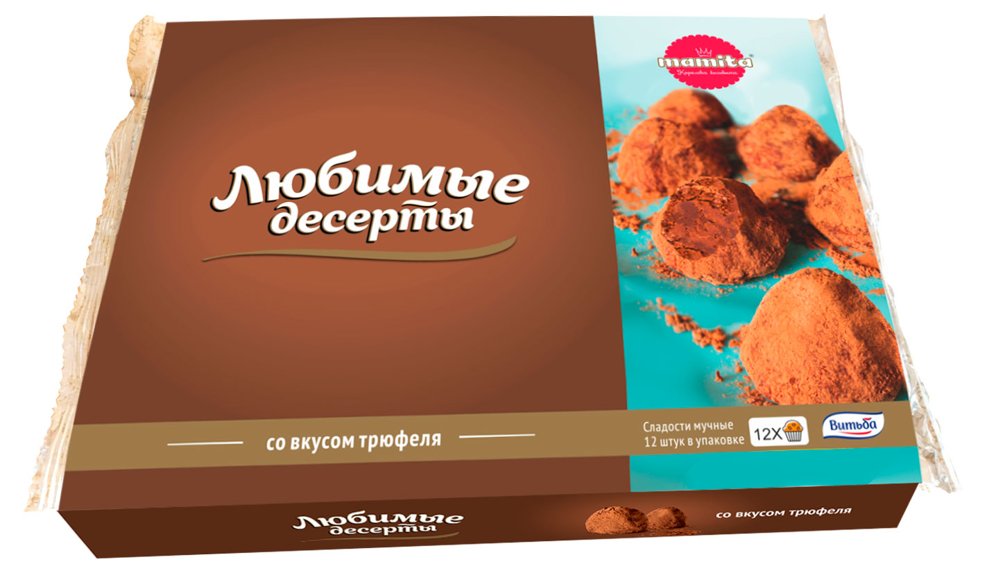 Десерт бисквитный Mamita cо вкусом трюфеля Беларусь, 200 г