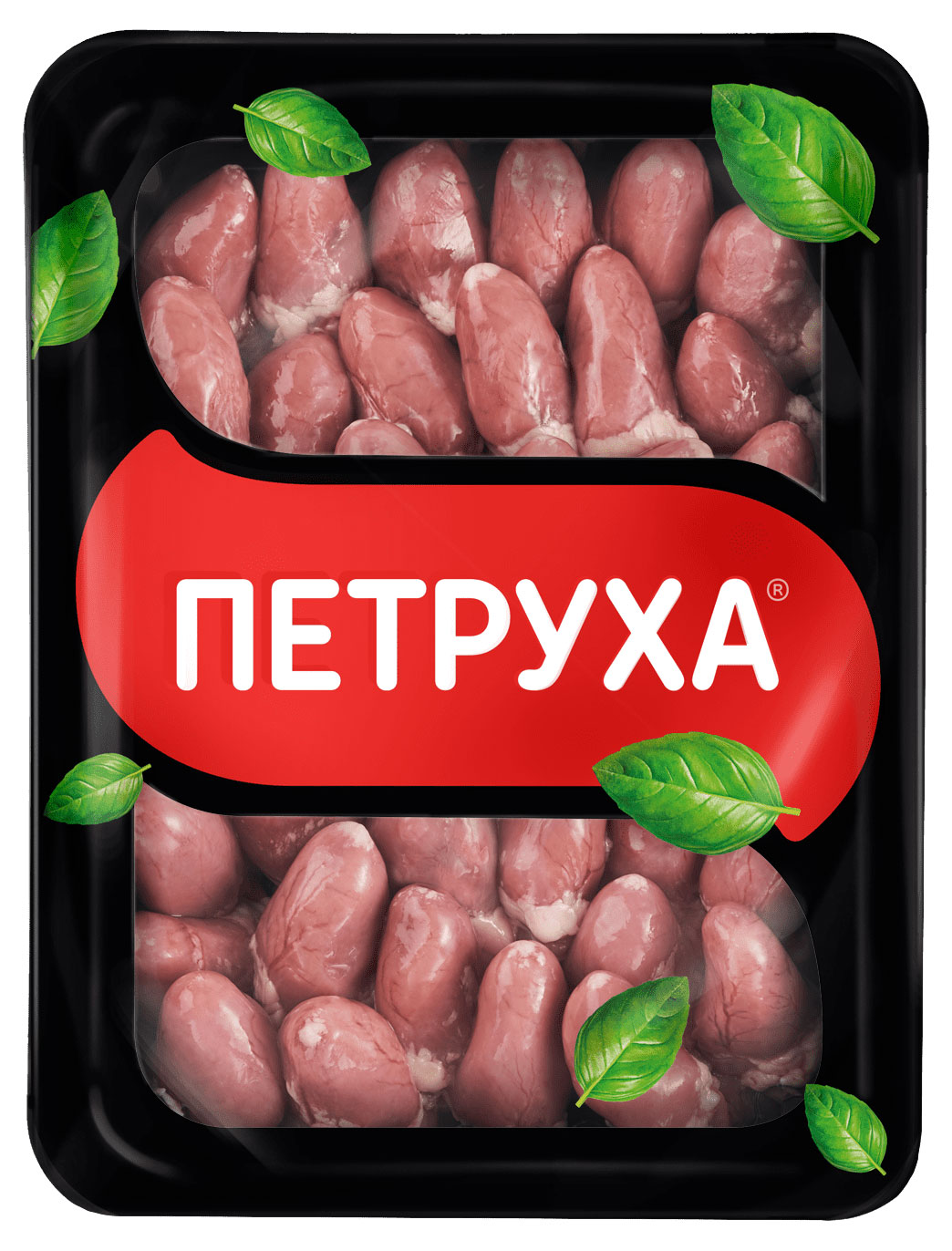 Сердце куриное Петруха охлажденное, 450 г